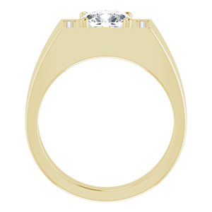 Cushion Halo Ring Setting view 17