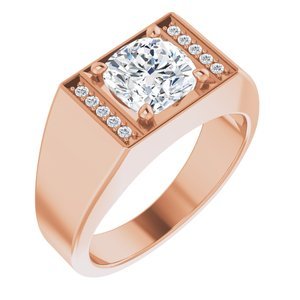 Cushion Halo Ring Setting