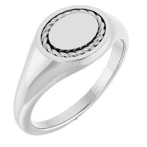 14K White Gold