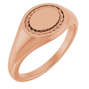 14K Rose Gold