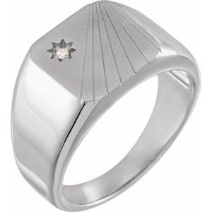 14K White Gold