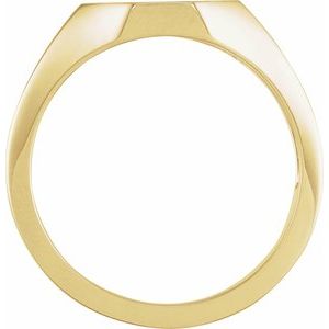 Prestige Octagon Signet Ring