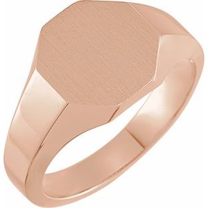 14K Rose Gold