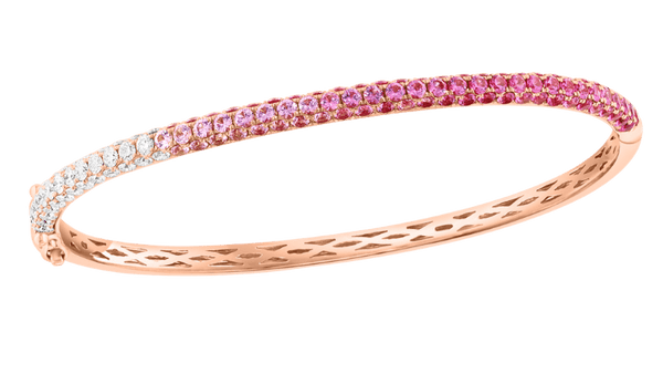 Ciel Pastel Sapphire Ombré Bangle