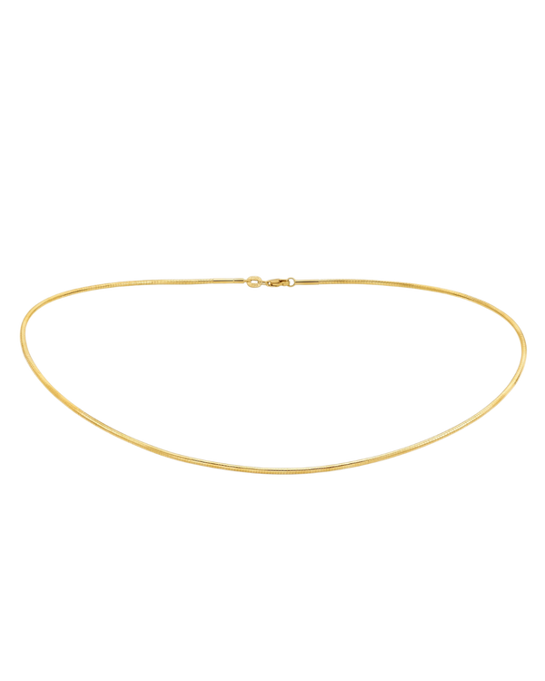 Reflet du Pont Neuf, 14K Gold Luminous Wire Choker