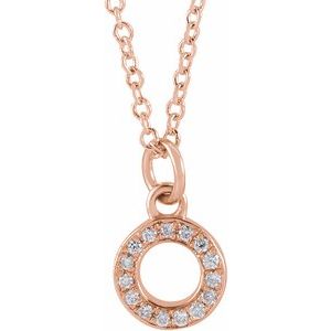 Reflet de la Côte d'Azur, Gold Diamond Letter Necklace