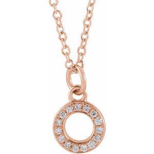 Reflet de la Côte d'Azur, Gold Diamond Letter Necklace