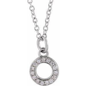 Reflet de la Côte d'Azur, Gold Diamond Letter Necklace