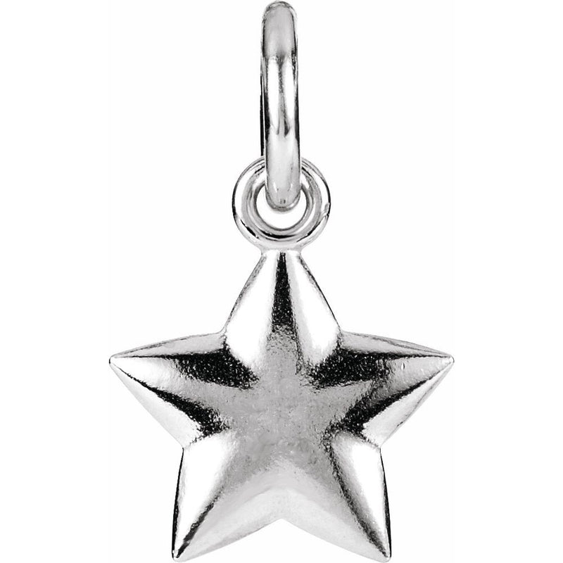 Gold Star Charm Pendant