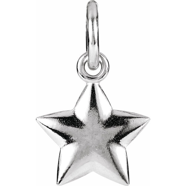 Gold Star Charm Pendant