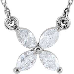 14K White Gold