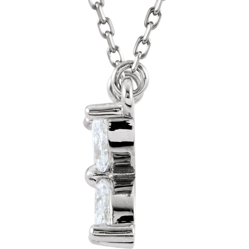 Les Petites Fleurs Necklace, Natural Diamond