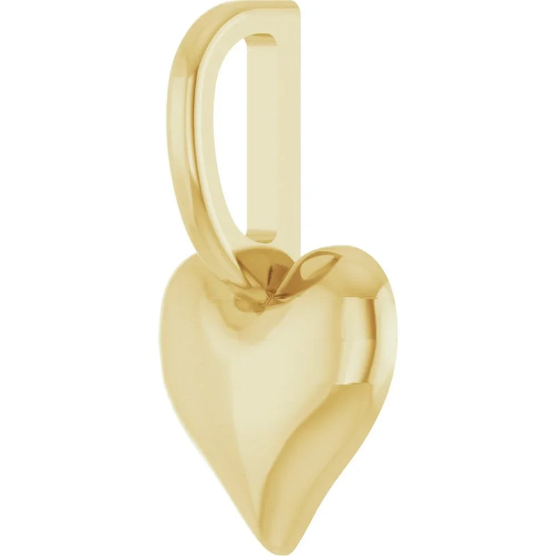 L'Amour de Montmartre, 14K Gold Heart Charm Pendant