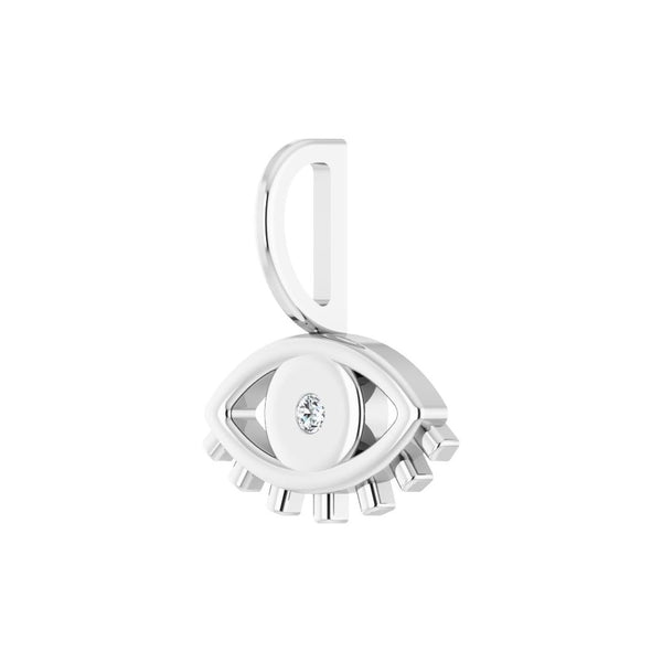 L'Oeil Mystique de Seine, Diamond Eye Charm Pendant
