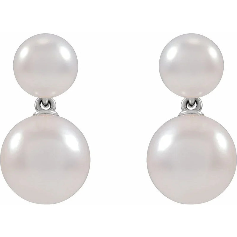 Éclat du Palais de Versailles, Pearl Drop Earrings