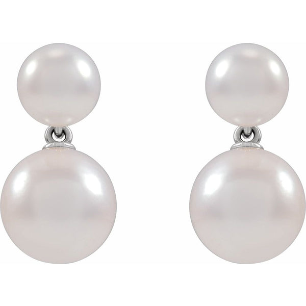 Éclat du Palais de Versailles, Pearl Drop Earrings