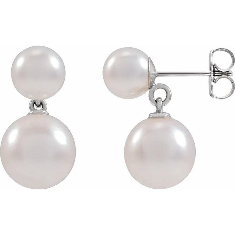 Éclat du Palais de Versailles, Pearl Drop Earrings