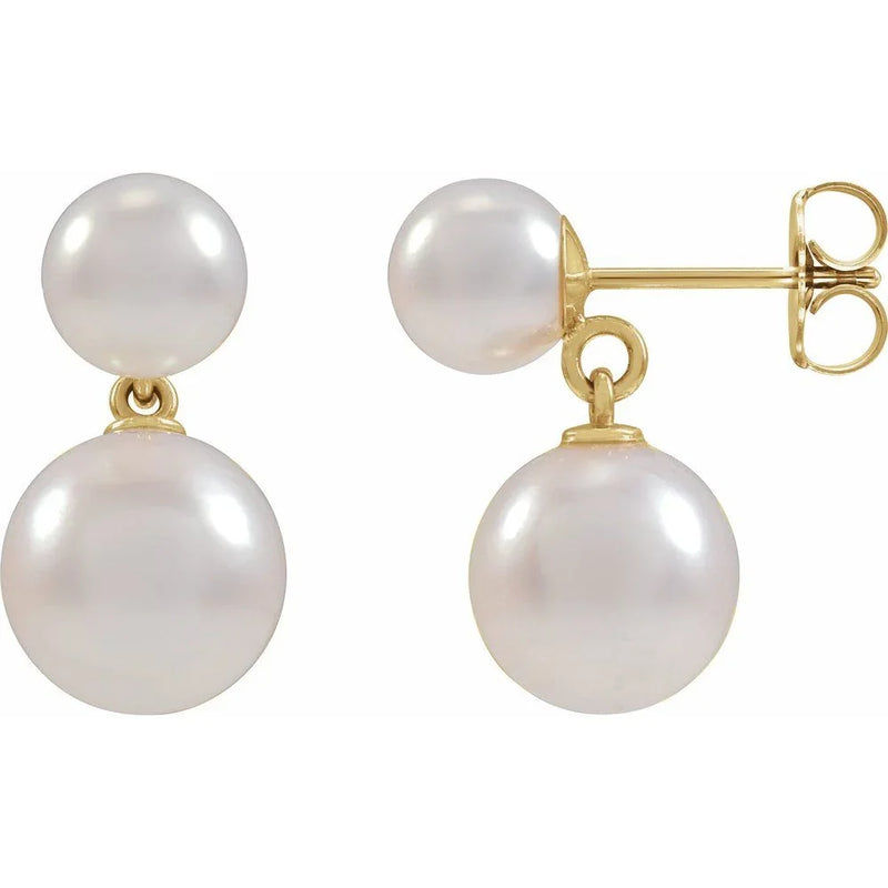 Éclat du Palais de Versailles, Pearl Drop Earrings