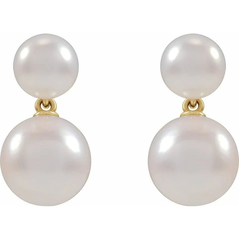 Éclat du Palais de Versailles, Pearl Drop Earrings