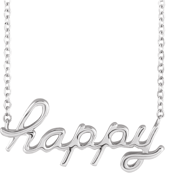 Kids Happy Necklace