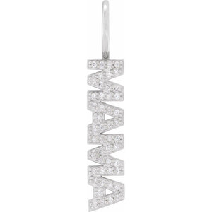 14K White Gold