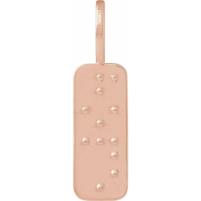 Reflet de Place Vendôme, HOPE Braille Pendant