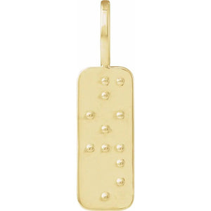 14K Yellow Gold