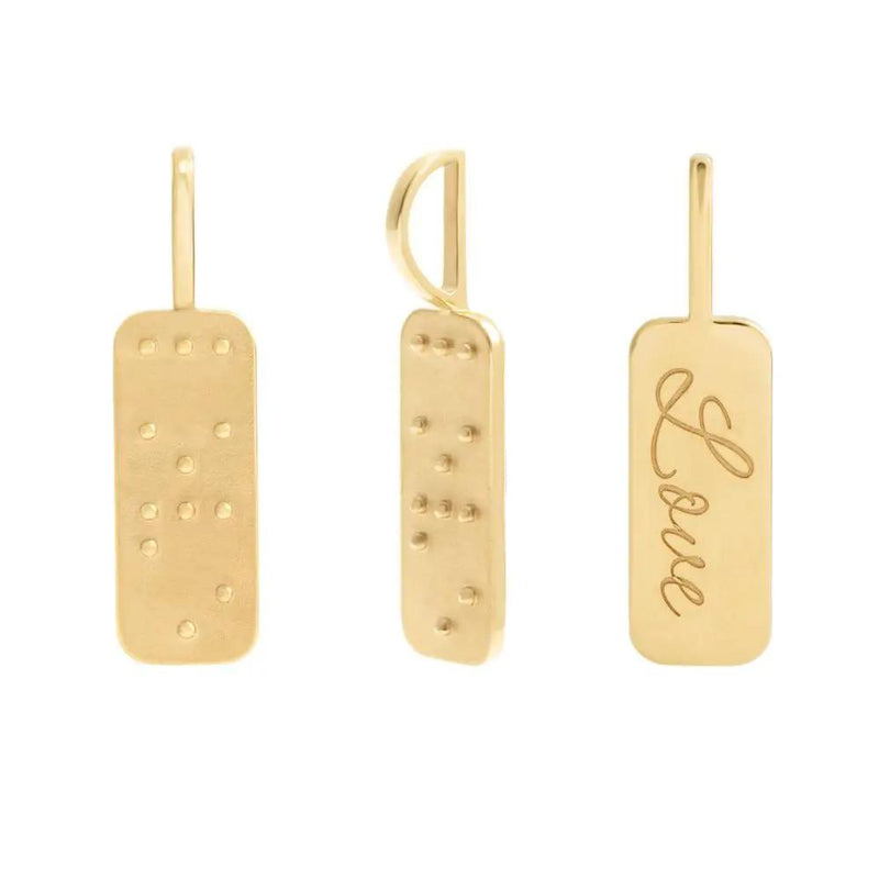 Reflet de Place Vendôme, LOVE Braille Pendant