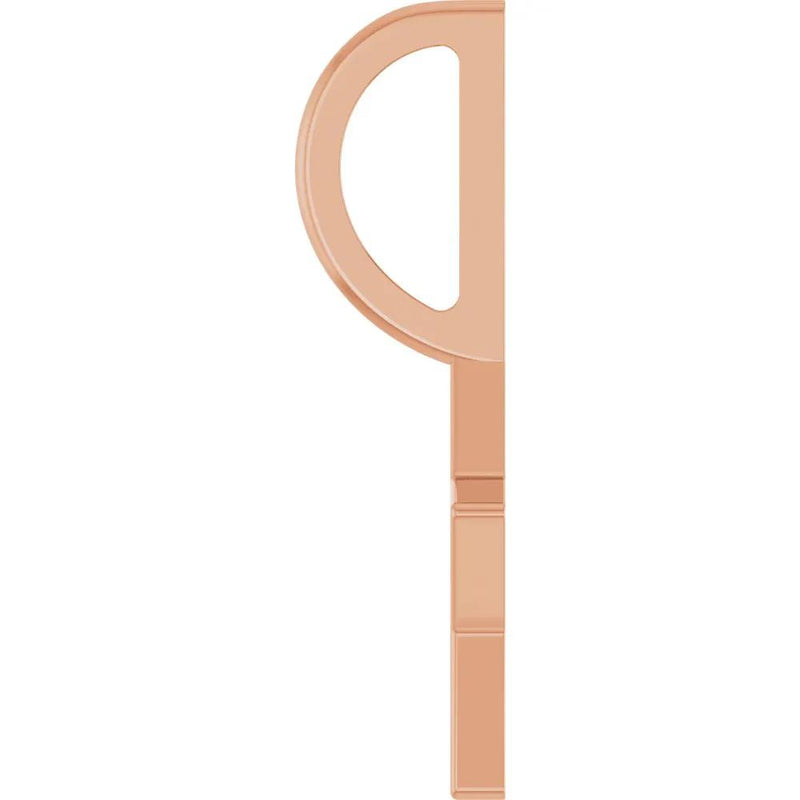 Rayon d'Étoile de Montmartre, Rose Gold Star Pendant