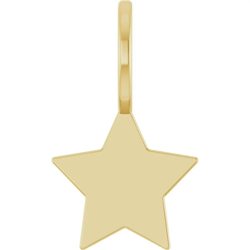 Rayon d'Étoile de Montmartre, Rose Gold Star Pendant