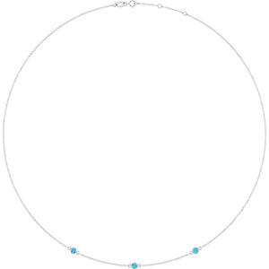 14K White Gold