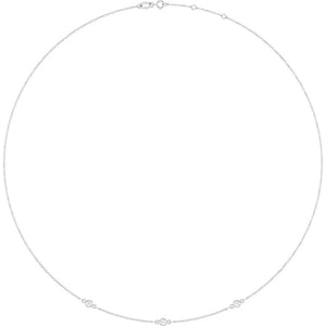 14K White Gold
