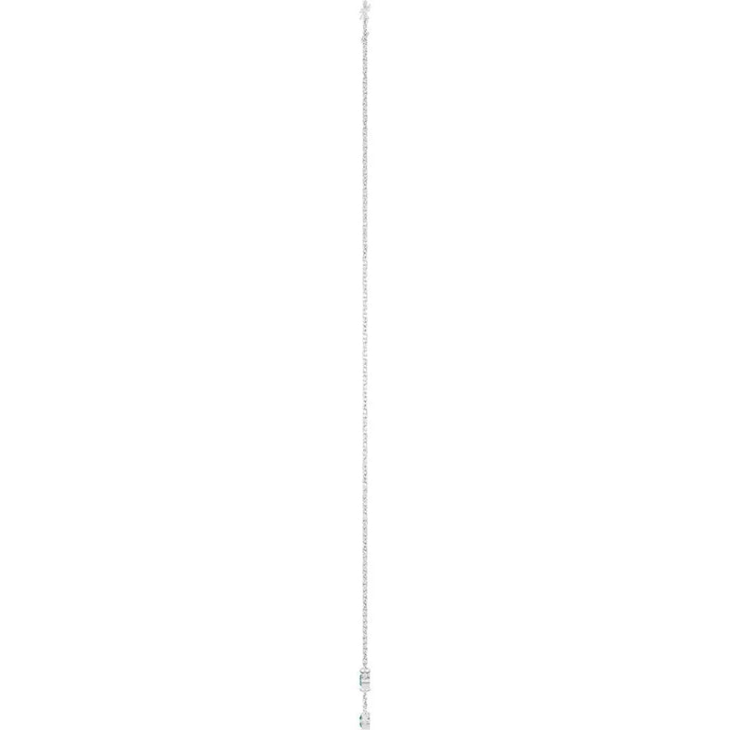Ricochet sur Luzège, Lab-Grown Alexandrite Bezel Station Necklace