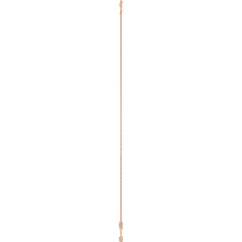 Ricochet sur Luzège, Lab-Grown Alexandrite Bezel Station Necklace