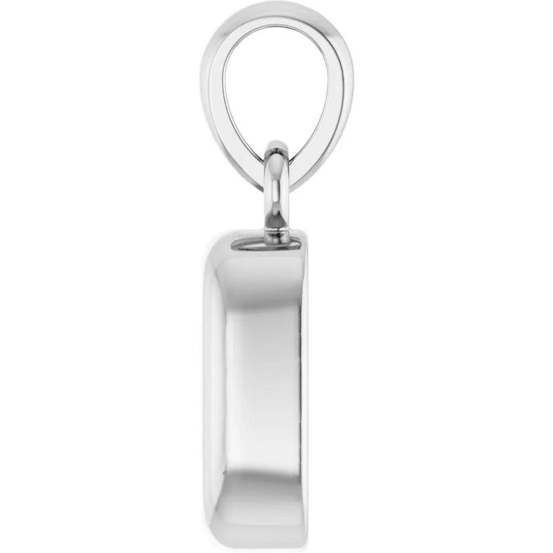 Prisme de Fontaine de Versailles, Solitaire Diamond Pendant