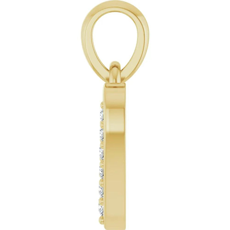 Le Cœur de Montmartre, Diamond & Gold Heart Pendant