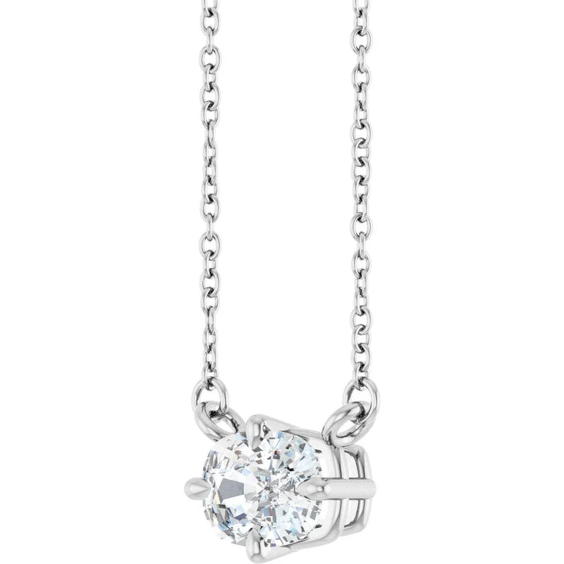 Rayon de Versailles, Lab-Grown Diamond Solitaire Necklace