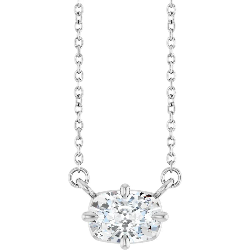 Rayon de Versailles, Lab-Grown Diamond Solitaire Necklace