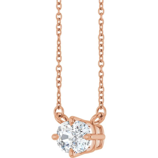 Rayon de Versailles, Lab-Grown Diamond Solitaire Necklace
