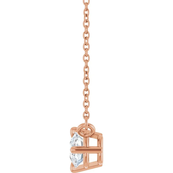 Rayon de Versailles, Lab-Grown Diamond Solitaire Necklace