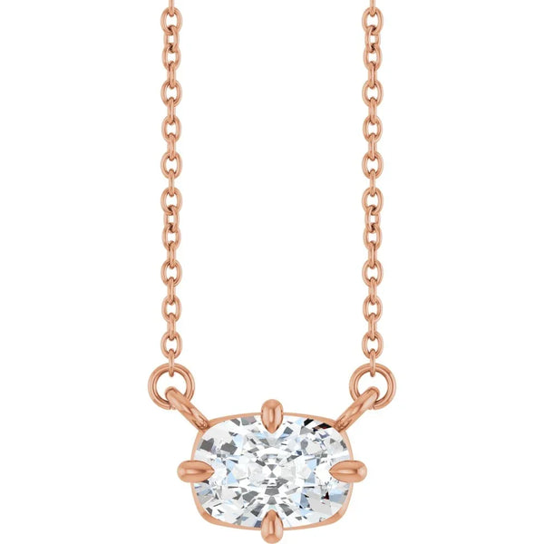 Rayon de Versailles, Lab-Grown Diamond Solitaire Necklace