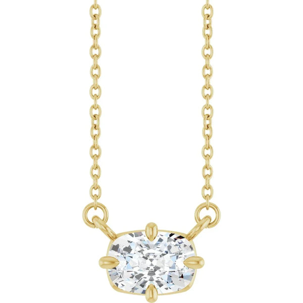 Rayon de Versailles, Lab-Grown Diamond Solitaire Necklace