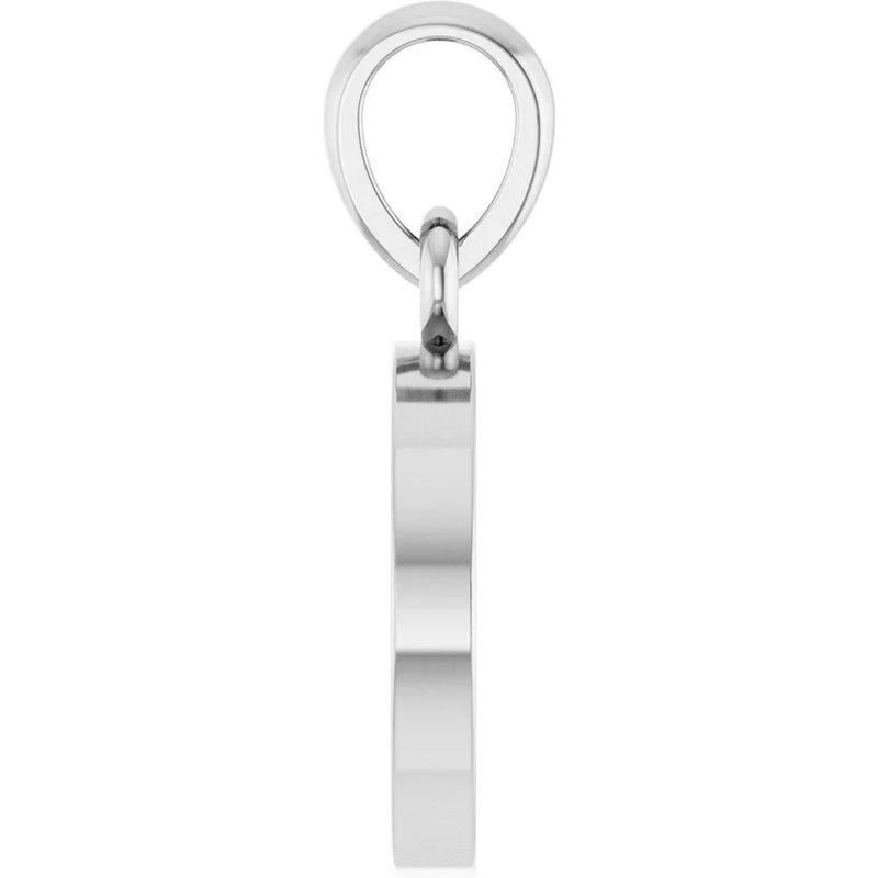 L'Œil de Versailles, 14K Gold Diamond Eye Pendant