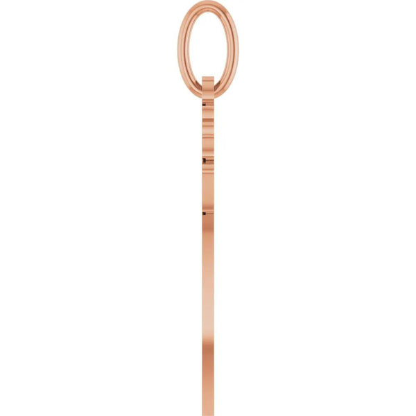 La Fleur, 14K Yellow Gold October Marigold Flower Pendant