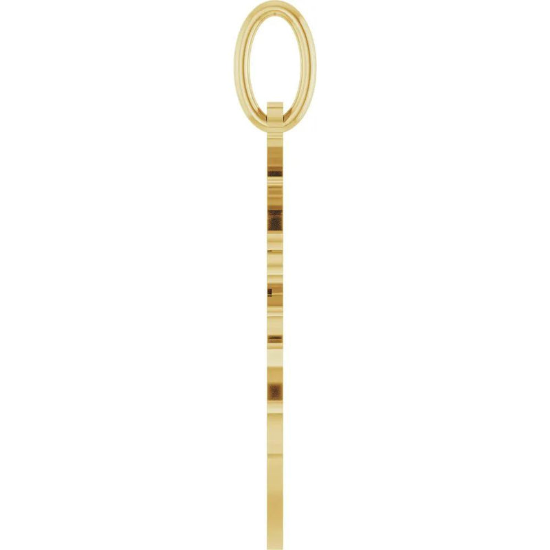 La Fleur, 14K Gold March Cherry Blossom Pendant