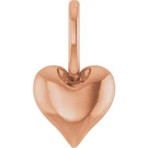 L'Amour de Montmartre, 14K Gold Heart Charm Pendant