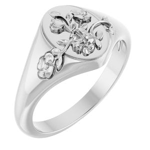 14K White Gold
