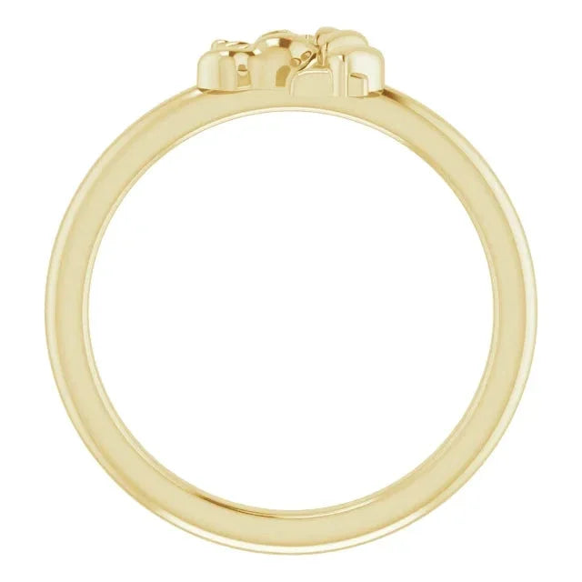 Licorne Scintillante de Versailles, Gold Unicorn Ring