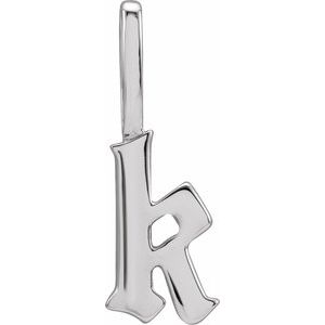 Gothic Letter Pendant
