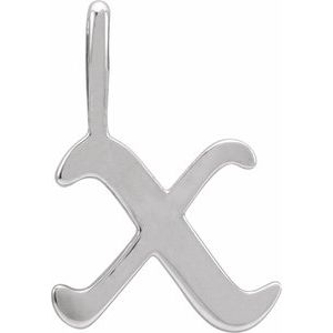 Gothic Letter Pendant